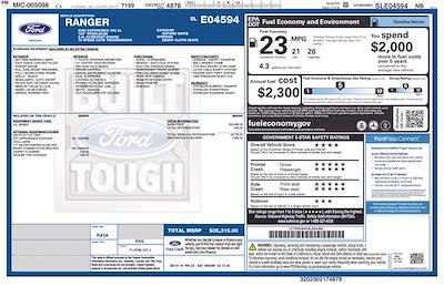 2025 Ford Ranger SuperCrew Cab 4x2 Pickup for sale #B251519 - photo 2