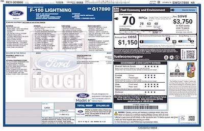 New 2025 Ford F-150 Lightning Lariat SuperCrew Cab AWD Pickup for sale #B253827 - photo 2