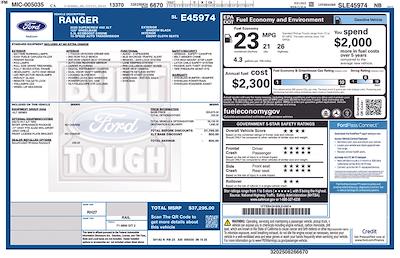 New 2025 Ford Ranger XLT SuperCrew Cab Pickup for sale #B254117 - photo 2