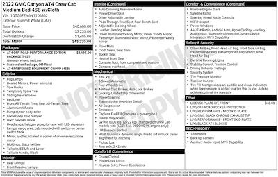 2022 GMC Canyon Crew Cab 4WD Pickup for sale #B254178A - photo 2