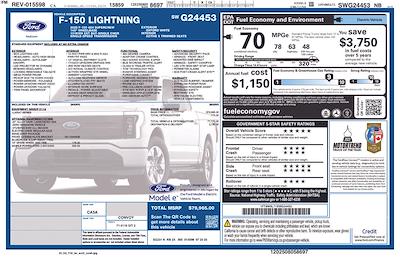 New 2025 Ford F-150 Lightning Lariat SuperCrew Cab AWD Pickup for sale #B254264 - photo 2