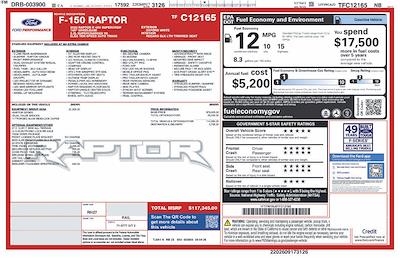 New 2026 Ford F-150 Raptor SuperCrew Cab for sale #B264708 - photo 2