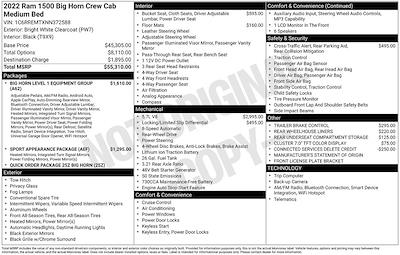 Used 2022 Ram 1500 Lone Star Crew Cab for sale #BP0825 - photo 2