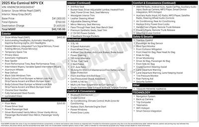 Used 2025 Kia Carnival - photo 1