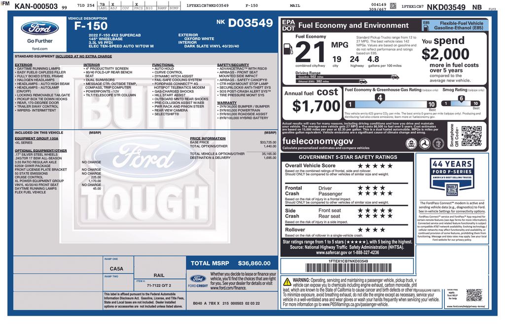 Used 2022 Ford F-150 - photo 5