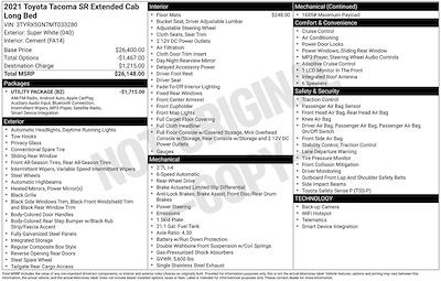 Used 2021 Toyota Tacoma - photo 1