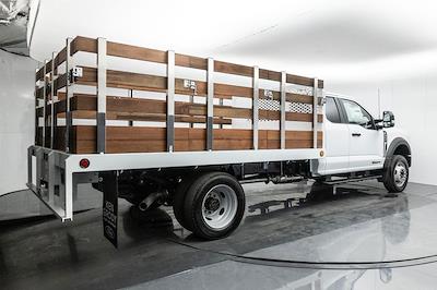 New 2025 Ford F-550 Super Cab 4x4 12' Scelzi Stake Bed for sale #MB251333 - photo 2