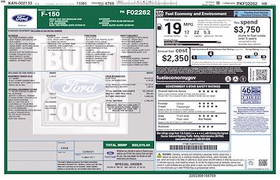 2023 Ford F-150 Regular Cab 4x4 Pickup for sale #MB252600A - photo 2