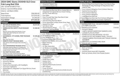 Used 2024 GMC Sierra 3500 SLE Crew Cab for sale #MB254713B - photo 2