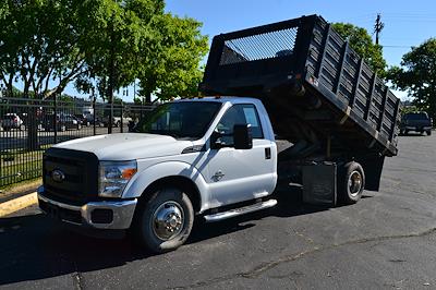 Used 2014 Ford F-350 Regular Cab 4x2 Landscape Dump for sale #C595A - photo 1