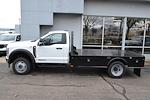 2024 Ford F-450 Regular Cab DRW 4x4 CM Truck Beds Flatbed Truck for sale #E1085 - photo 3