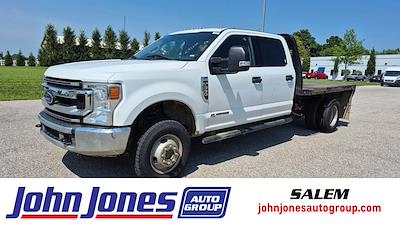 2022 Ford F-350 Crew Cab DRW 4x4 Flatbed Truck for sale #S08803 - photo 1