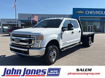 2022 Ford F-350 Crew Cab DRW 4x4 Flatbed Truck for sale #S08803 - photo 1