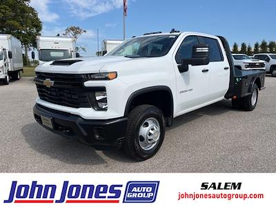 2024 Chevrolet Silverado 3500 Crew Cab 4x4, CM Truck Beds SK Model Flatbed Truck for sale #S10010R - photo 1