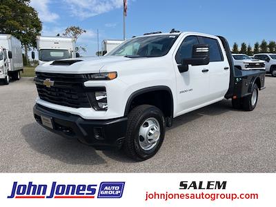 2024 Chevrolet Silverado 3500 Crew Cab 4x4, CM Truck Beds SK Model Flatbed Truck for sale #S10010R - photo 1