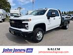 2024 Chevrolet Silverado 3500 Crew Cab 4x4, CM Truck Beds SK Model Flatbed Truck for sale #S10010R - photo 1