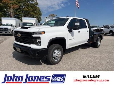 New 2024 Chevrolet Silverado 3500 Work Truck Crew Cab 4x4 8' 6" CM Truck Beds Flatbed Truck for sale #S10032R - photo 1