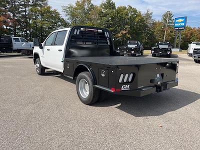 New 2024 Chevrolet Silverado 3500 Work Truck Crew Cab 4x4 8' 6" CM Truck Beds Steel Flatbed Truck with Gooseneck Hitch for sale #S10032R - photo 2