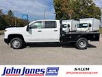 New 2024 Chevrolet Silverado 3500 Work Truck Crew Cab 4x4 8' 6" CM Truck Beds Steel Flatbed Truck with Gooseneck Hitch for sale #S10032R - photo 3