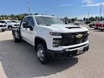 New 2024 Chevrolet Silverado 3500 Work Truck Crew Cab 4x4 8' 6" CM Truck Beds Steel Flatbed Truck with Gooseneck Hitch for sale #S10032R - photo 4