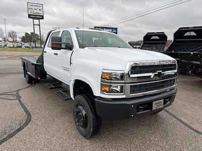 2024 Chevrolet Silverado 5500 Crew Cab DRW 4x4 CM Truck Beds Flatbed Truck for sale #S10100R - photo 2