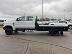 2024 Chevrolet Silverado 5500 Crew Cab DRW 4x4, CM Truck Beds SK Model Flatbed Truck for sale #S10100R - photo 4