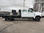 2024 Chevrolet Silverado 5500 Crew Cab DRW 4x4, CM Truck Beds SK Model Flatbed Truck for sale #S10100R - photo 5