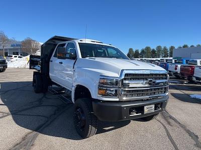 New 2024 Chevrolet Silverado 5500 Crew Cab 4x4 9' Crysteel Steel Dump Truck for sale #S10101R - photo 2
