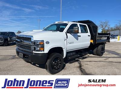 2024 Chevrolet Silverado 5500 Crew Cab DRW 4x4 Crysteel Dump Truck for sale #S10101R - photo 1