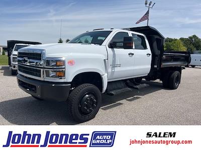 2024 Chevrolet Silverado 5500 Crew Cab DRW 4x4, Crysteel E-Tipper Dump Truck for sale #S3712R - photo 1