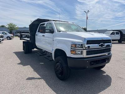 New 2024 Chevrolet Silverado 5500 Crew Cab 4x4 Crysteel Steel Dump Truck for sale #S3712R - photo 2