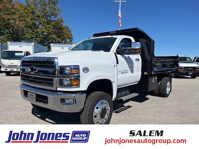 2024 Chevrolet Silverado 5500 Regular Cab DRW 4x4, Crysteel E-Tipper Dump Truck for sale #S3725R - photo 1