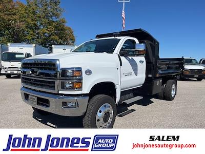 2024 Chevrolet Silverado 5500 Regular Cab DRW 4x4, Crysteel E-Tipper Dump Truck for sale #S3725R - photo 1