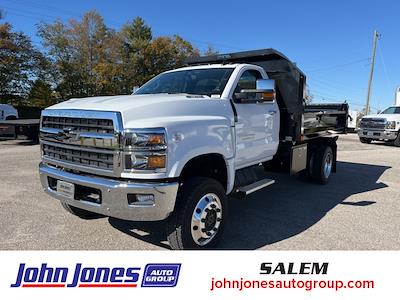 2024 Chevrolet Silverado 5500 Regular Cab DRW 4x4, Crysteel E-Tipper Dump Truck for sale #S3846R - photo 1