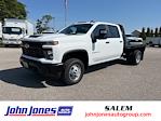 2024 Chevrolet Silverado 3500 Crew Cab 4x4, CM Truck Beds RD Model Flatbed Truck for sale #S3955R - photo 1