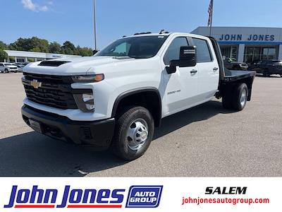 New 2024 Chevrolet Silverado 3500 Work Truck Crew Cab 4x4 8' CM Truck Beds Flatbed Truck for sale #S3956R - photo 1