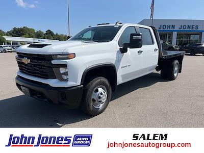 2024 Chevrolet Silverado 3500 Crew Cab 4x4, CM Truck Beds RD Model Flatbed Truck for sale #S3956R - photo 1