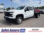 2024 Chevrolet Silverado 3500 Crew Cab 4x4, CM Truck Beds RD Model Flatbed Truck for sale #S3965R - photo 1