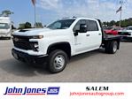 2024 Chevrolet Silverado 3500 Crew Cab 4x4, CM Truck Beds RD Model Flatbed Truck for sale #S3965R - photo 1