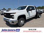 2024 Chevrolet Silverado 3500 Crew Cab 4x4, CM Truck Beds RD Model Flatbed Truck for sale #S3983R - photo 1