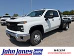 2024 Chevrolet Silverado 3500 Crew Cab 4x4, CM Truck Beds RD Model Flatbed Truck for sale #S3983R - photo 1