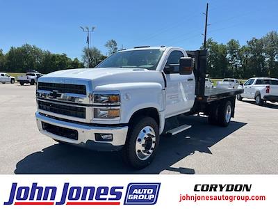 2024 Chevrolet Silverado 4500 Regular Cab DRW 4x2, Knapheide Heavy-Hauler Junior Flatbed Truck for sale #C3125R - photo 1