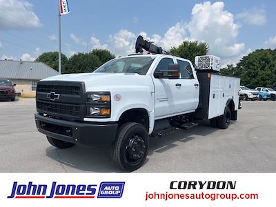 2024 Chevrolet Silverado 5500 Crew Cab DRW 4x4, Venco Venturo Crane Mechanics Body