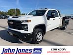 New 2024 Chevrolet Silverado 3500 Work Truck Crew Cab 4x4 9' 4" CM Truck Beds Flatbed Truck for sale #C3470R - photo 1