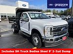 New 2025 Ford F-350 Regular Cab 4x4 9' 3" SH Truck Bodies Dump Truck for sale #FQ0289 - photo 1