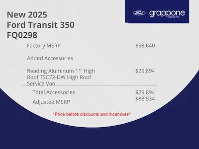 2025 Ford Transit 350 HD AWD Reading Service Utility Van for sale #FQ0298 - photo 2