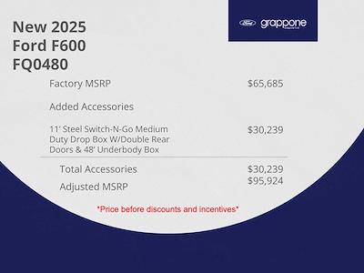 New 2025 Ford F-600 Regular Cab 4x4 Switch-N-Go Hooklift Body for sale #FQ0480 - photo 1