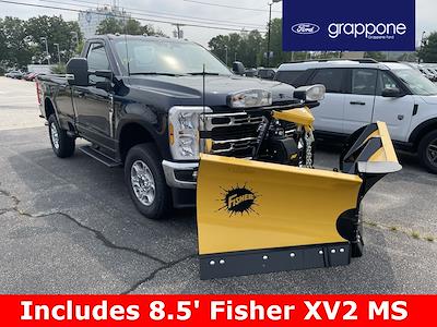 New 2025 Ford F-350 XLT Regular Cab 4x4 Plow Truck Fisher V-Plow for sale #FQ0516 - photo 2