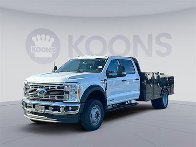 New 2026 Ford F-550 XL Crew Cab 4WD 11' 4" Legend X Flatbed Truck with Gooseneck Hitch for sale #KWF261080 - photo 1