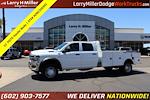 New 2025 Ram 4500 Crew Cab 4WD 11' 4" Knapheide Steel Flatbed Truck with Gooseneck Hitch for sale #ADRC250391 - photo 1